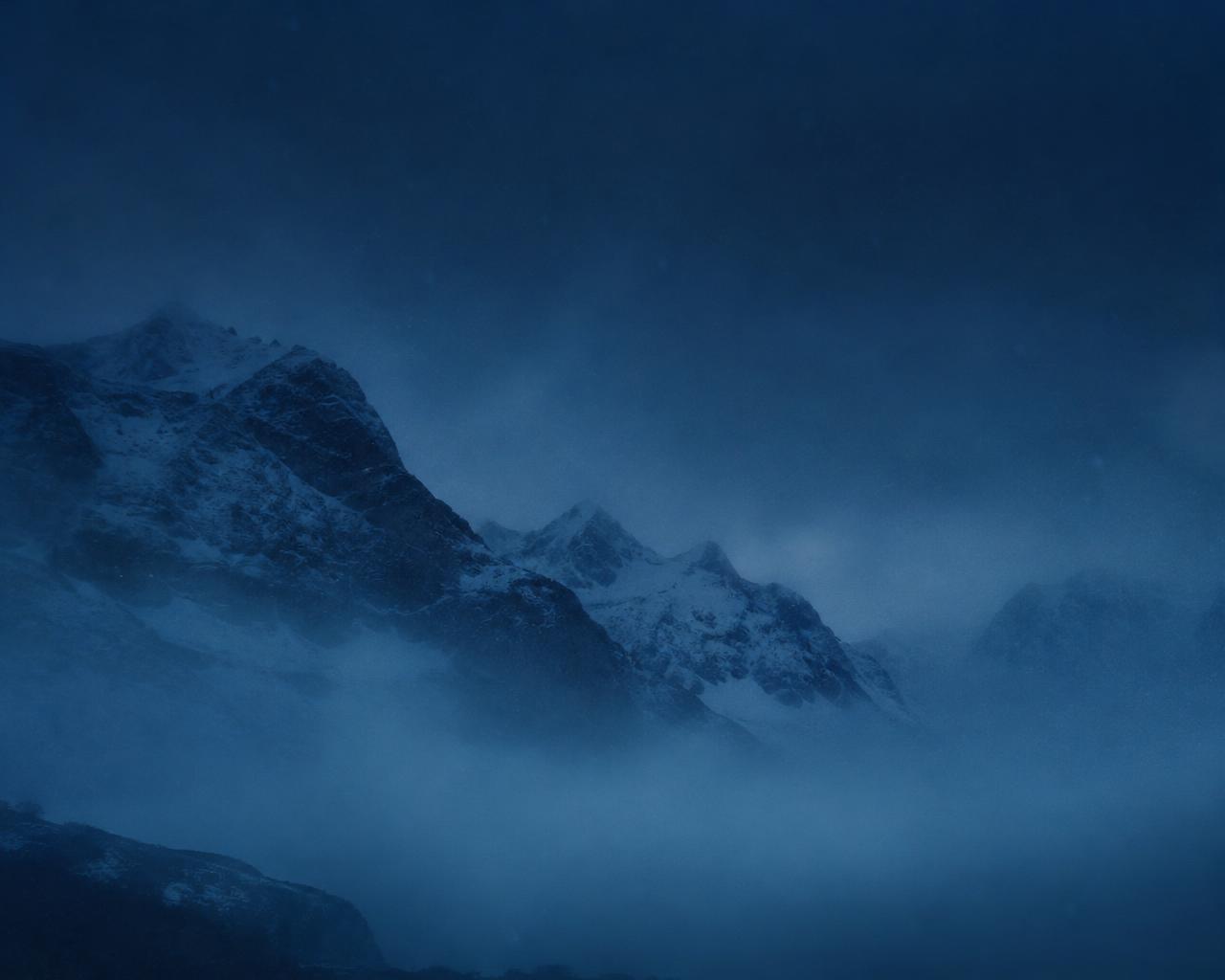 Nordisk vinterlandskap